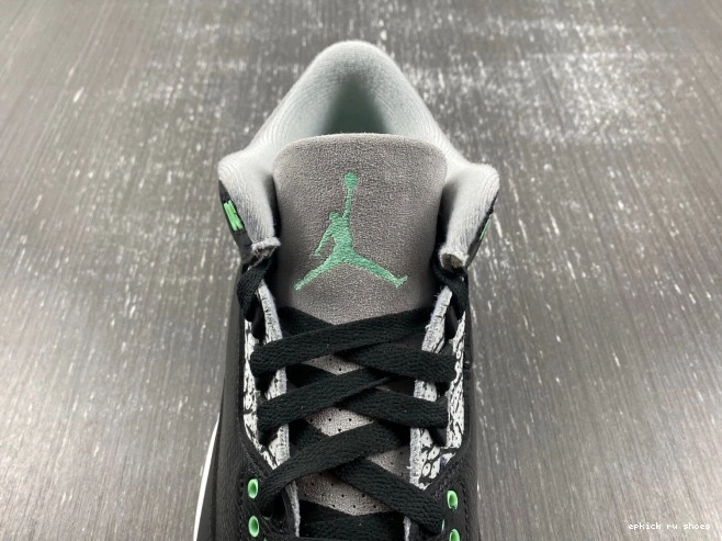 Rep Air 3 CT8532-031 Green Jordan Glow 0802